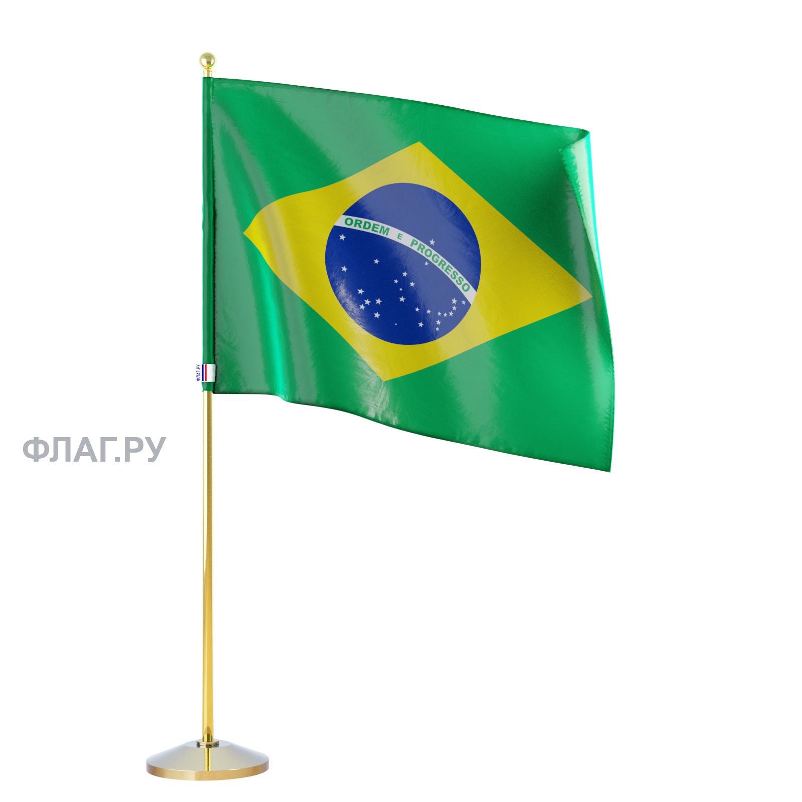 Флаг и герб бразилии фото